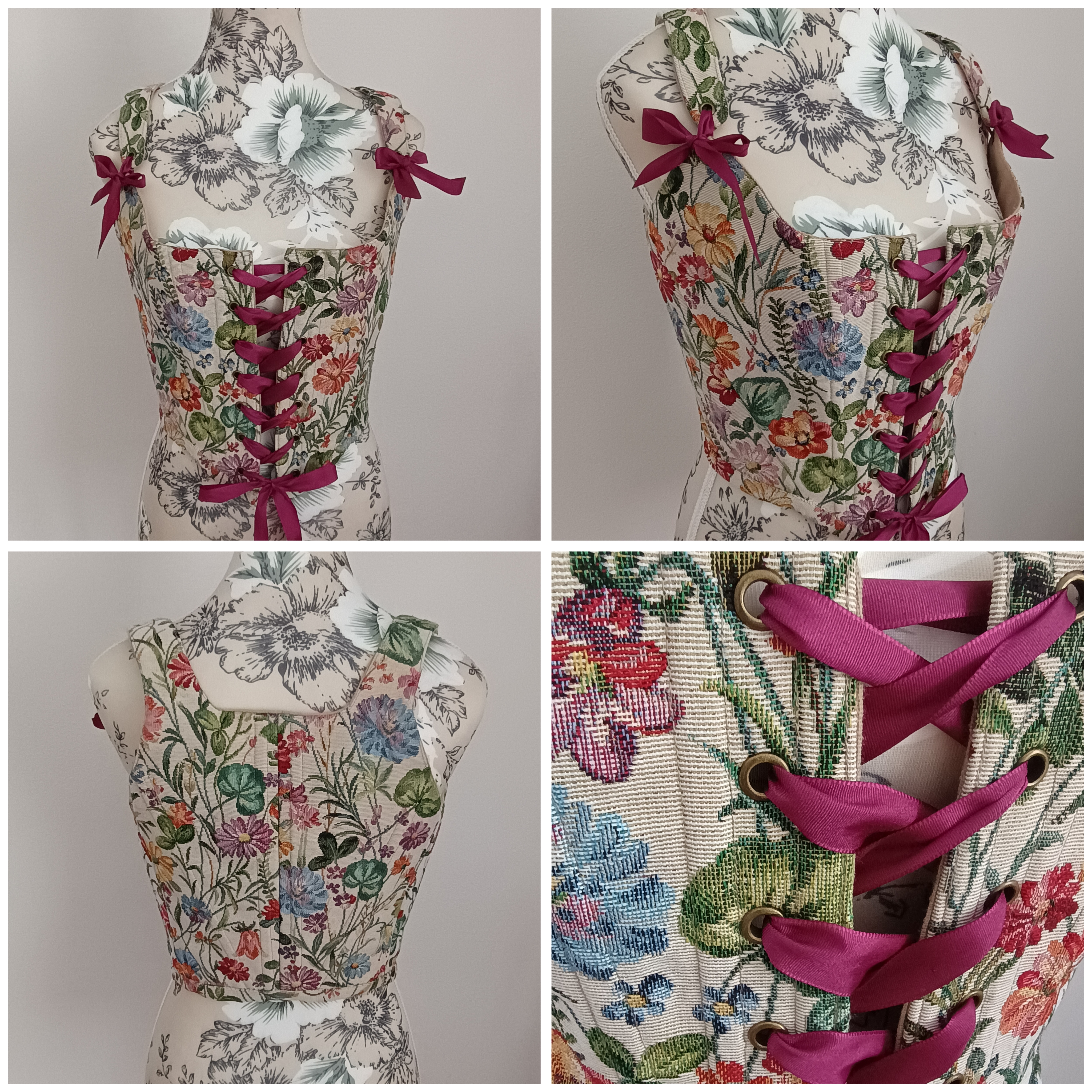 střední korzet s ramínky